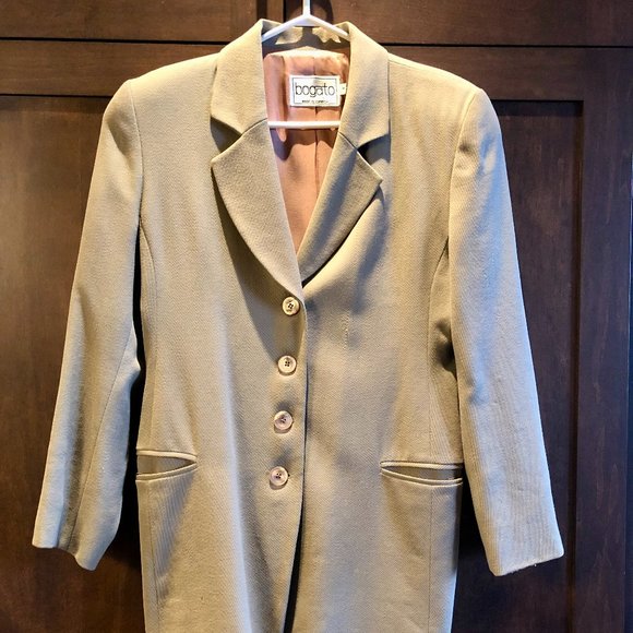 Long Beige 90's Blazer - Picture 1 of 4